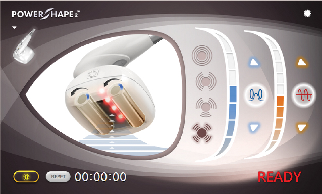 Ecran radiofrecventa bipolara motorizata